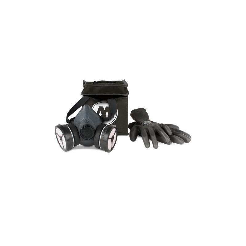 Pack protection Molotow - Masque + gants + sacoche