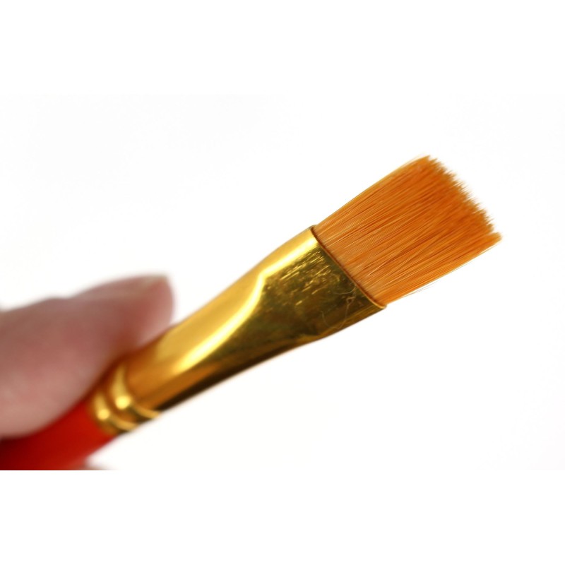 Pinceaux en fibres synthétiques pour l'acrylique, la gouache, pinceaux pour peinture à l'huile,brosse acrylique