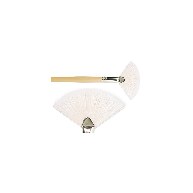 Brosse éventail soies – 276EV Leonard, pinceaux pour peinture à l'huile, acrylique
