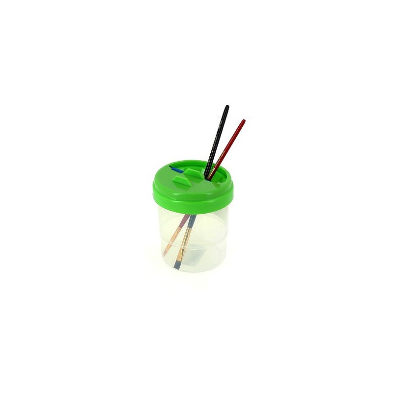 Lave pinceaux en plastique