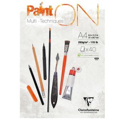 Bloc multi-technique Clairefontaine Paint-On