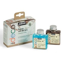 Kit patine vert de gris pour oxydation bronze et cuivre