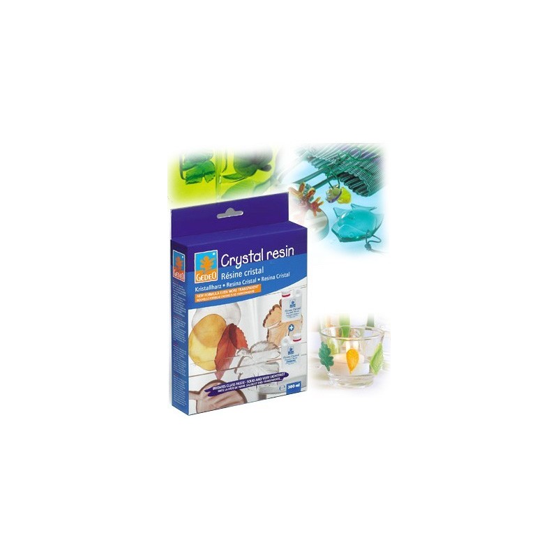 Résine cristal de moulage transparent, pâte de verre