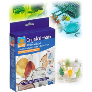 Résine cristal de moulage transparent, pâte de verre - Creastore