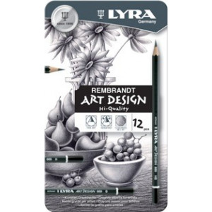 Crayons graphites Art Design en boîte - Lyra
