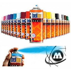 Bombe de vernis transparent Belton Molotow Premium 400ml