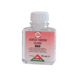Vernis brillant pour peinture acrylique