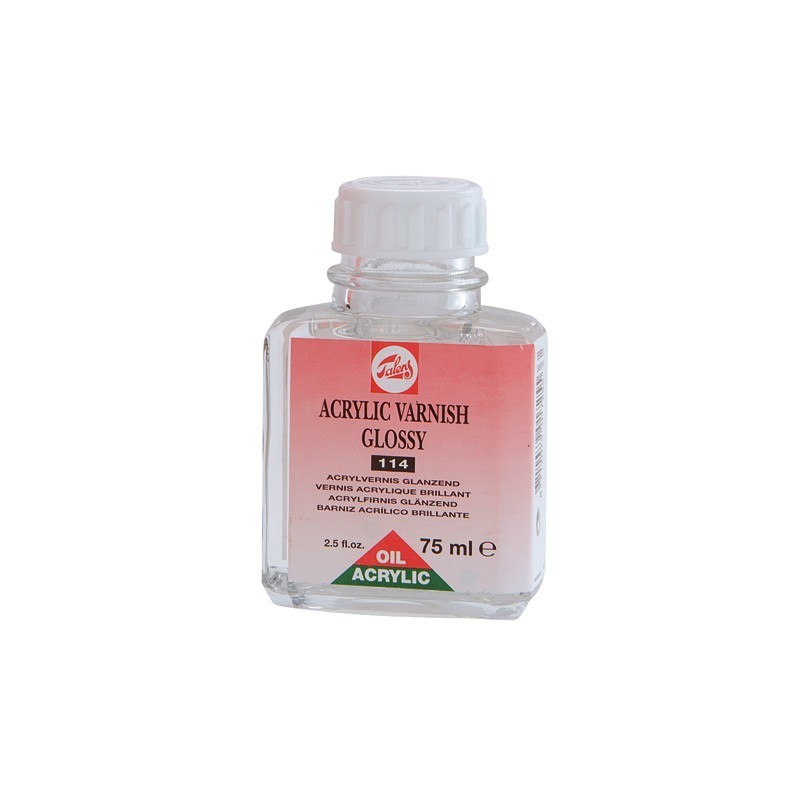 Vernis brillant pour peinture acrylique