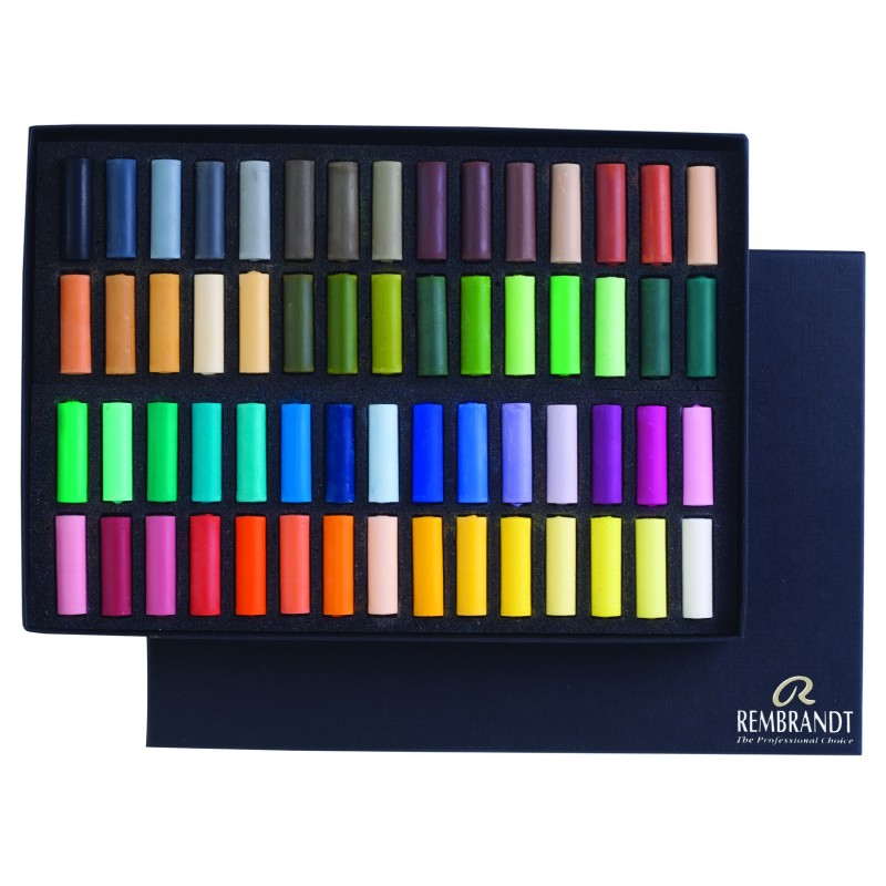 Boîtes de demi-pastels secs Rembrandt