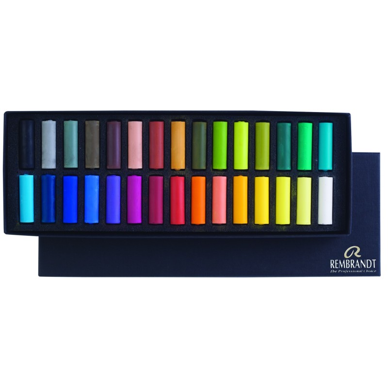 Boîtes de demi-pastels secs Rembrandt