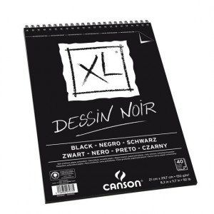 Bloc de papier noir CANSON XL