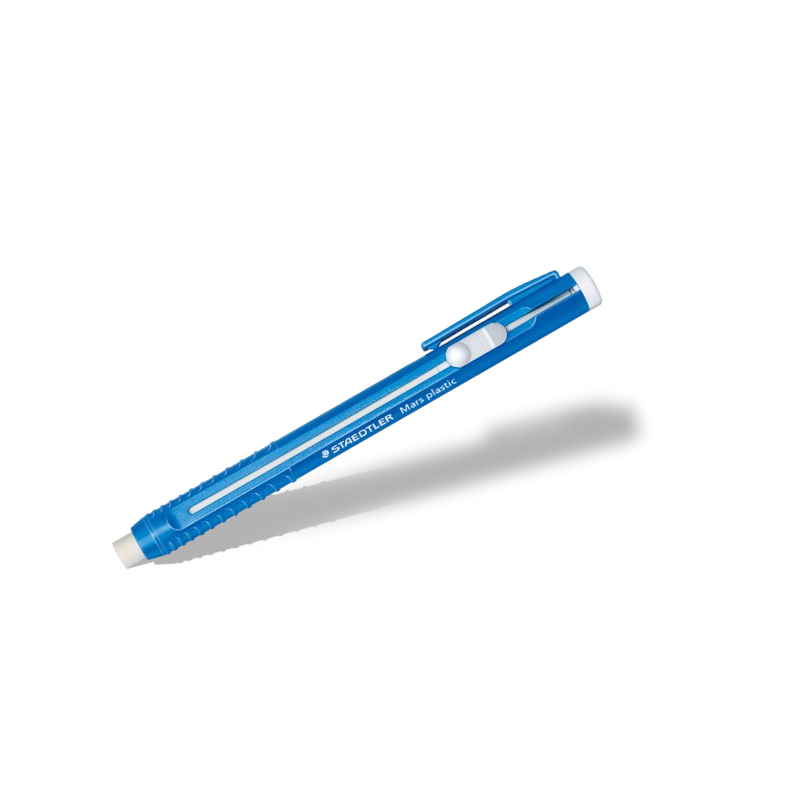 Porte-gomme plastique rechargeable