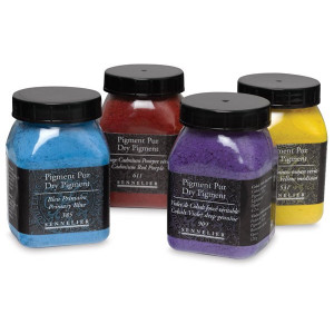 Pigment pour création de peinture - pot 100 g - graphite pur en