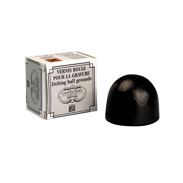 Boule de vernis noir mou - Charbonnel