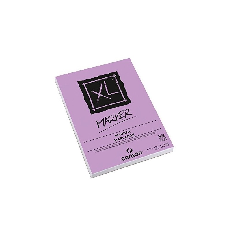 Bloc Canson XL marker, papier pour feutre et marqueur