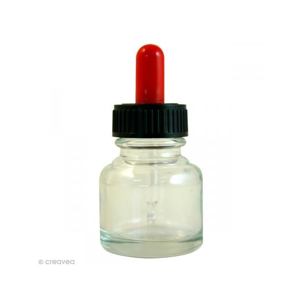 Flacon vide 30ml avec pipette