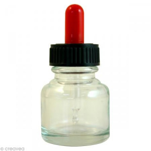 Flacon vide 30ml avec pipette