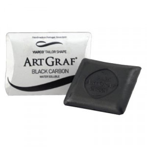 Pavé graphite aquarellable fusain - Noir de carbone - ArtGraf