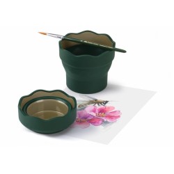 Gobelet à eau pliable en plastique Faber Castell