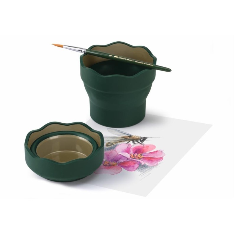 Gobelet à eau pliable en plastique Faber Castell