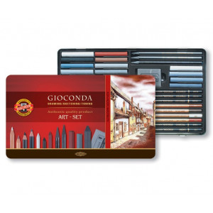 Coffret artiste Beaux-arts Gioconda - 39 pièces