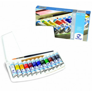 Boîte aquarelle 12 tubes Van Gogh - Royal Talens