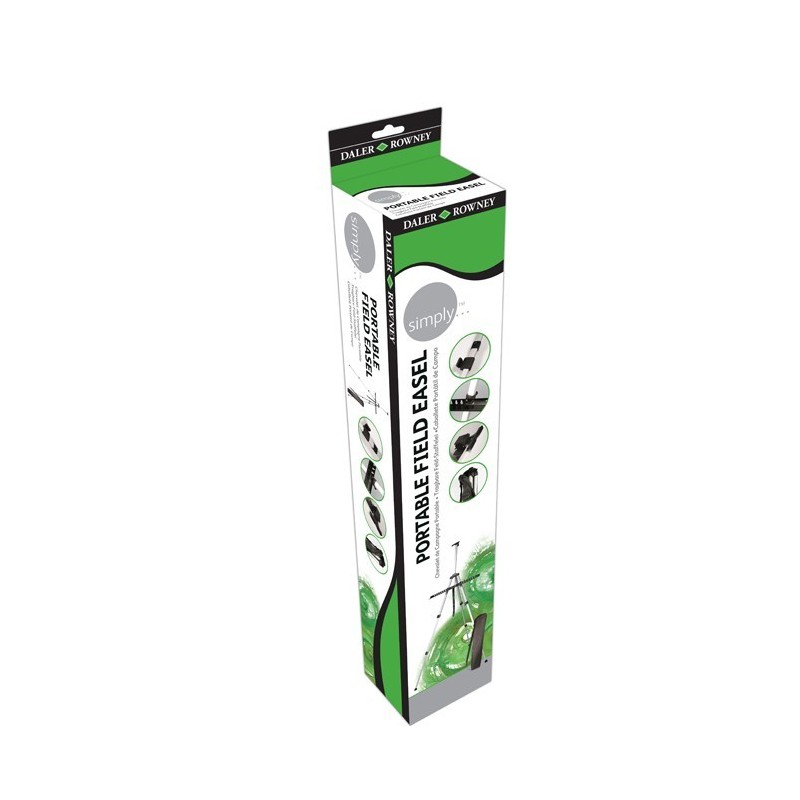 Chevalet de campagne Simply en aluminium + housse