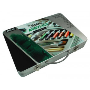 Coffret métal Studio acrylique - Pébéo