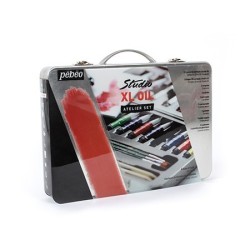 Coffret en métal Atelier huile studio XL de Pébéo