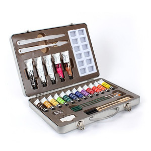 Coffret métal peinture huile studio XL - Pébéo