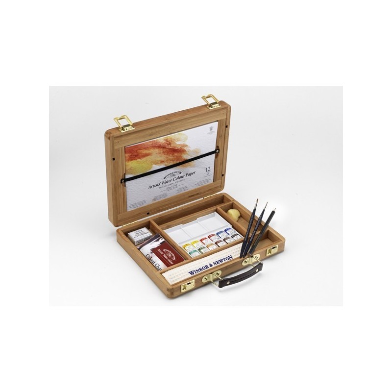 Coffret aquarelle extra fine Artists demi-godets Winsor & Newton