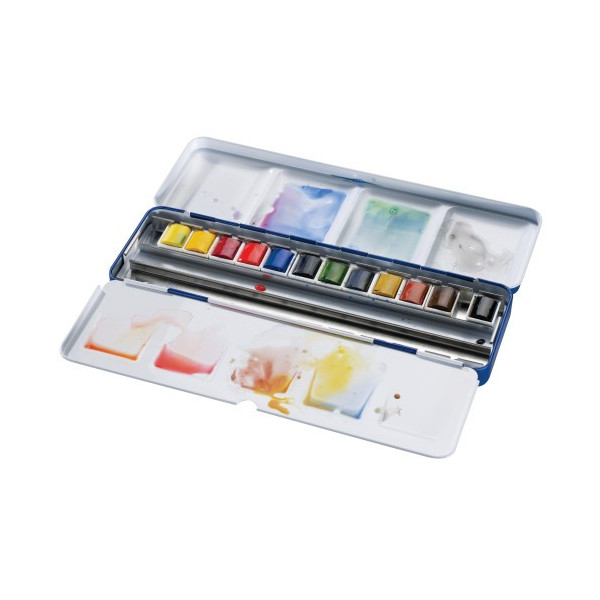 Boîte d'aquarelle Cotman Blue Box - Winsor & Newton