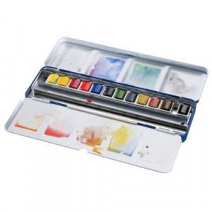 Boîte d'aquarelle Cotman Blue Box - Winsor & Newton