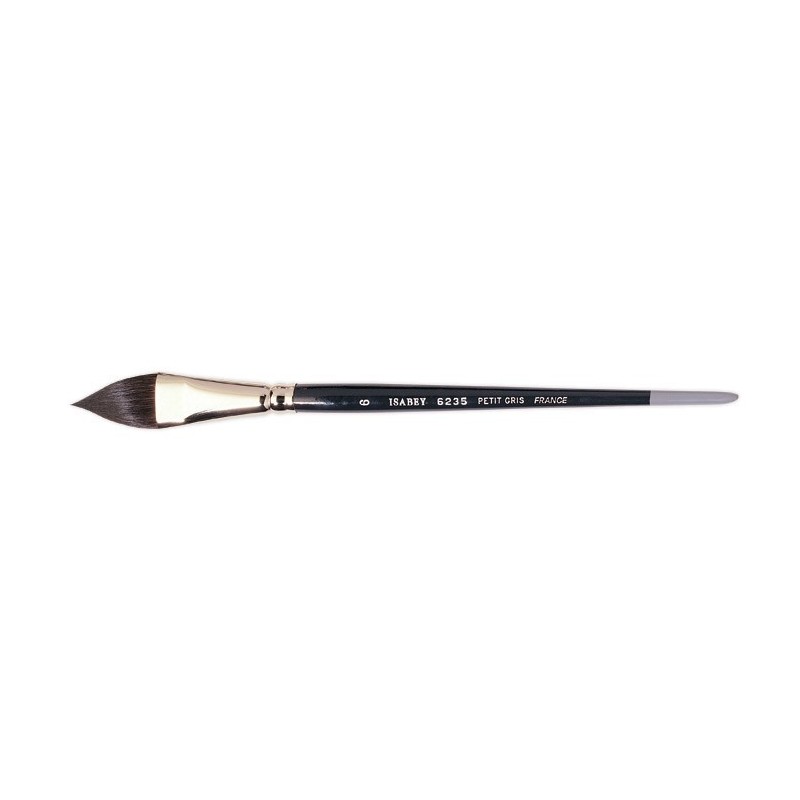 Pinceau 6235 Isabey, pinceau langue de chat en Petit-gris Kazan pur