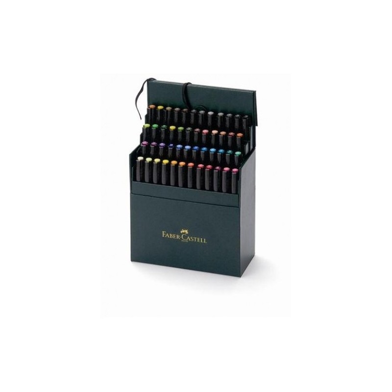 Studio box artist pen de 48 feutres PITT Artist de Faber-Castell