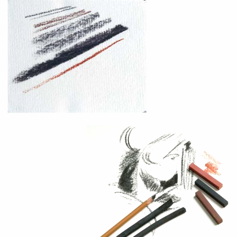 Bloc papier Ingres 130gr Clairefontaine pour pastel et fusain