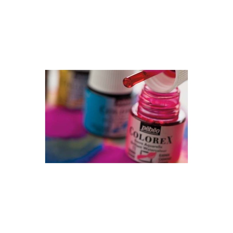 Encre Colorex aquarelle de Pébéo