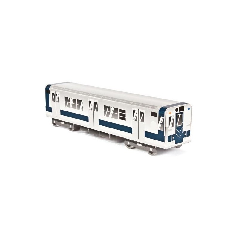Métro"New York" en carton à customiser de Molotow