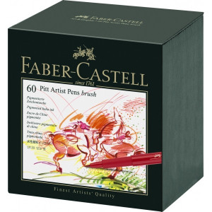 Coffret 60 feutres PITT artist pen - Faber-Castell