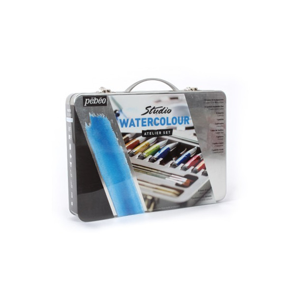 Coffret métal peinture aquarelle - Pébéo