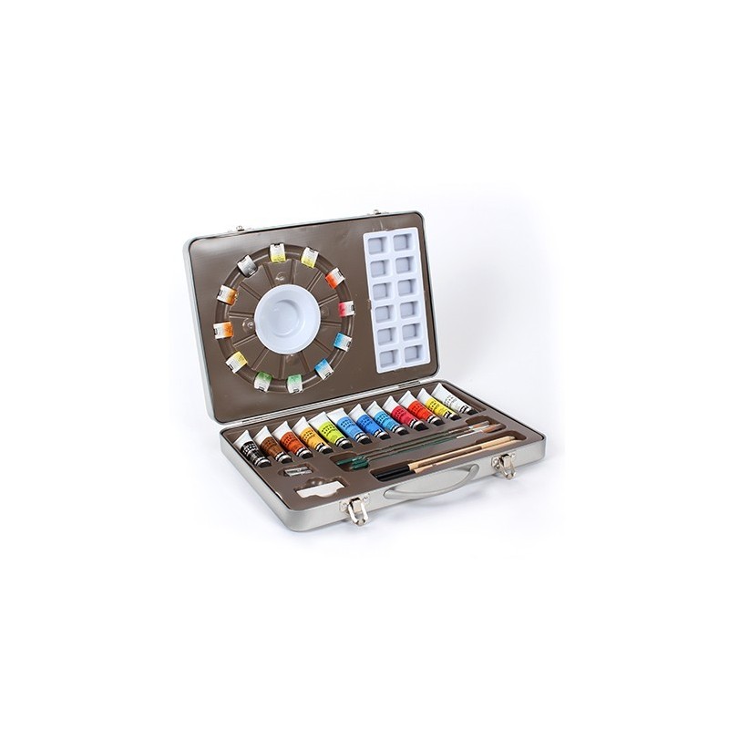 Coffret en métal Aquarelle de Pébéo