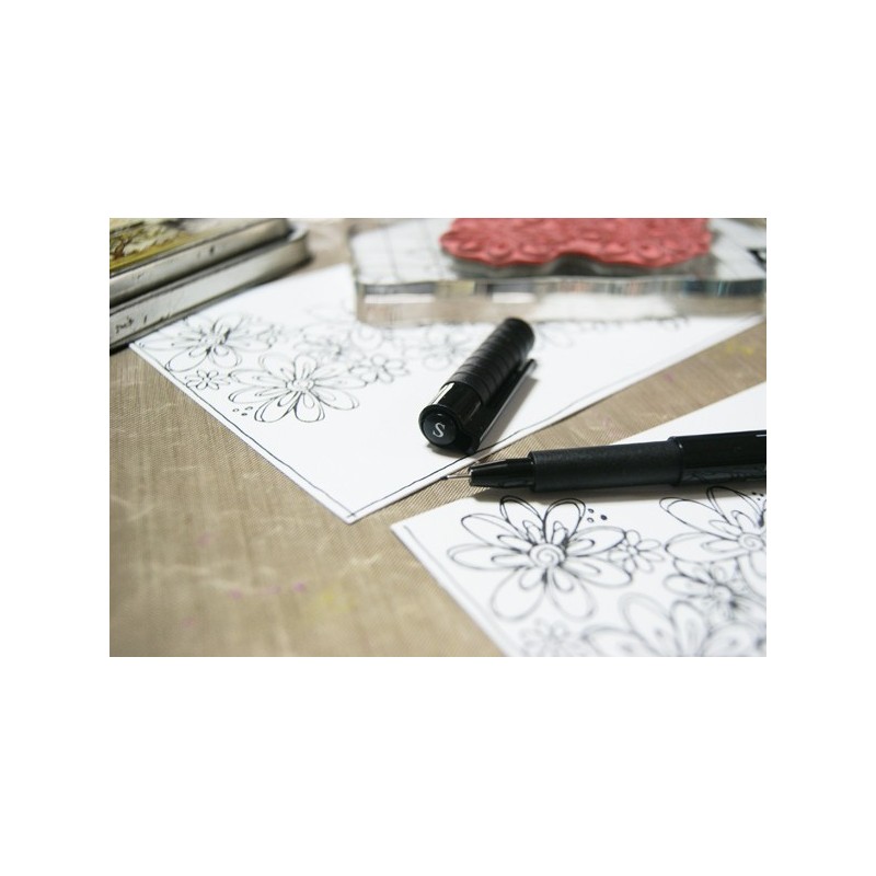 Feutre Pitt Artist pen à base d'encre de Chine de Faber-Castell