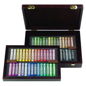 Coffret 60 pastels secs Rembrandt