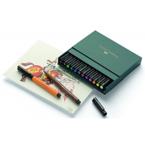 Coffret 12 feutres PITT artist pen - Faber-Castell