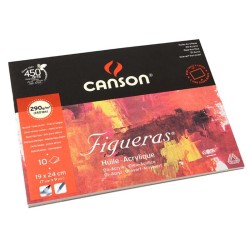 Bloc papier Figueras pour la peinture à l'huile/acrylique Canson