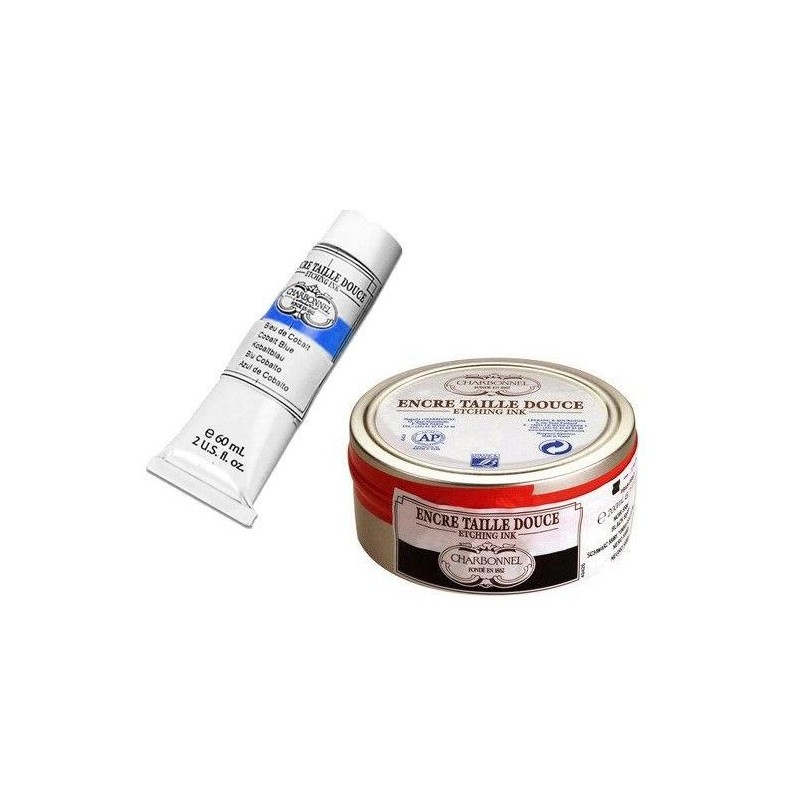 Encre taille douce Charbonnel pour gravure