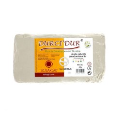 Argile Durci'Dur auto-durcissant (sans cuisson) de Solargil