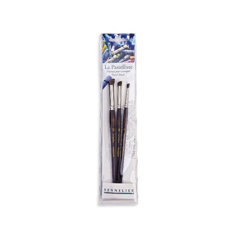 Set de pinceaux pour le pastel , le Pastelliste Sennelier