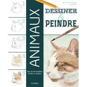 Dessiner et peindre les animaux - Livre