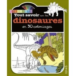 livre coloriages dinosaures